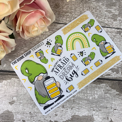 Recharge [3 Bar] Gonk Stickers - Gnorman (TGS0033)