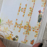 Autumn Monthly View Kit (can change month) for the Erin Condren Planners