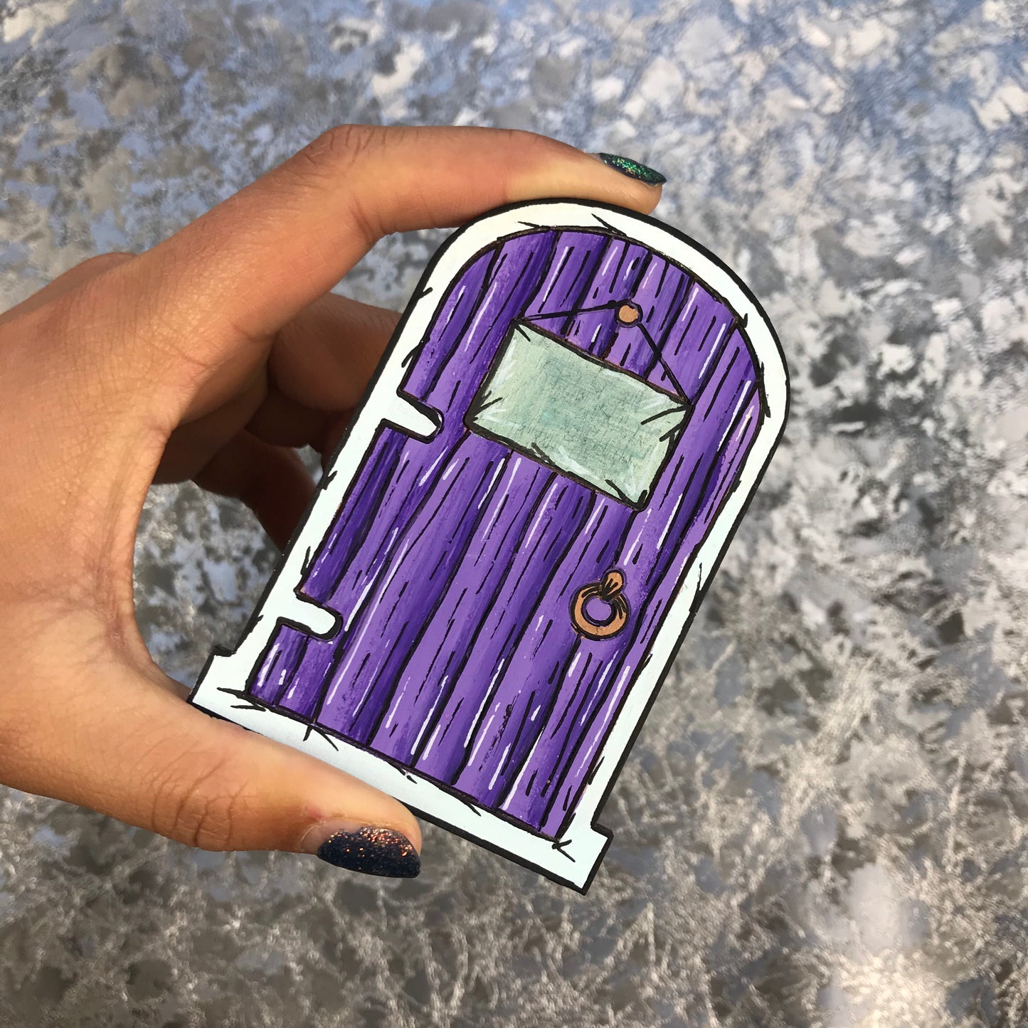 Purple Fairy Door