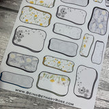 Danielle Dandelion Hand drawn box stickers (DPD2775)