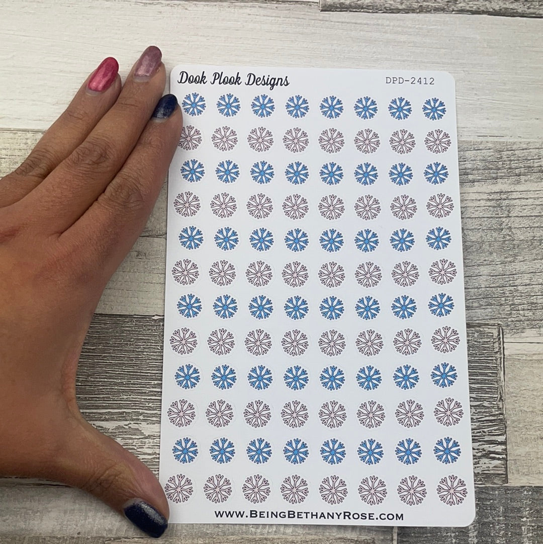 Snowflake stickers (DPD2412)