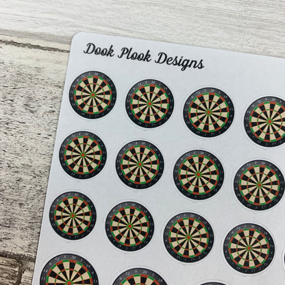 Dart board stickers (DPD510)