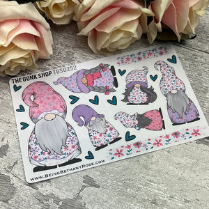 Pink Blossom Betty Gonk Stickers (TGS0252)