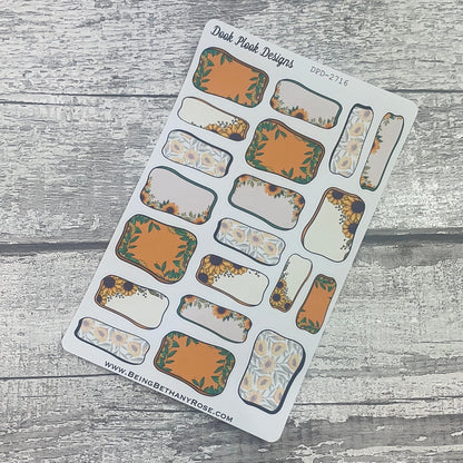 Ellen Hand drawn box stickers (DPD2716)