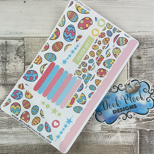 (0362) Passion Planner Daily Wave stickers - Easter Eggs
