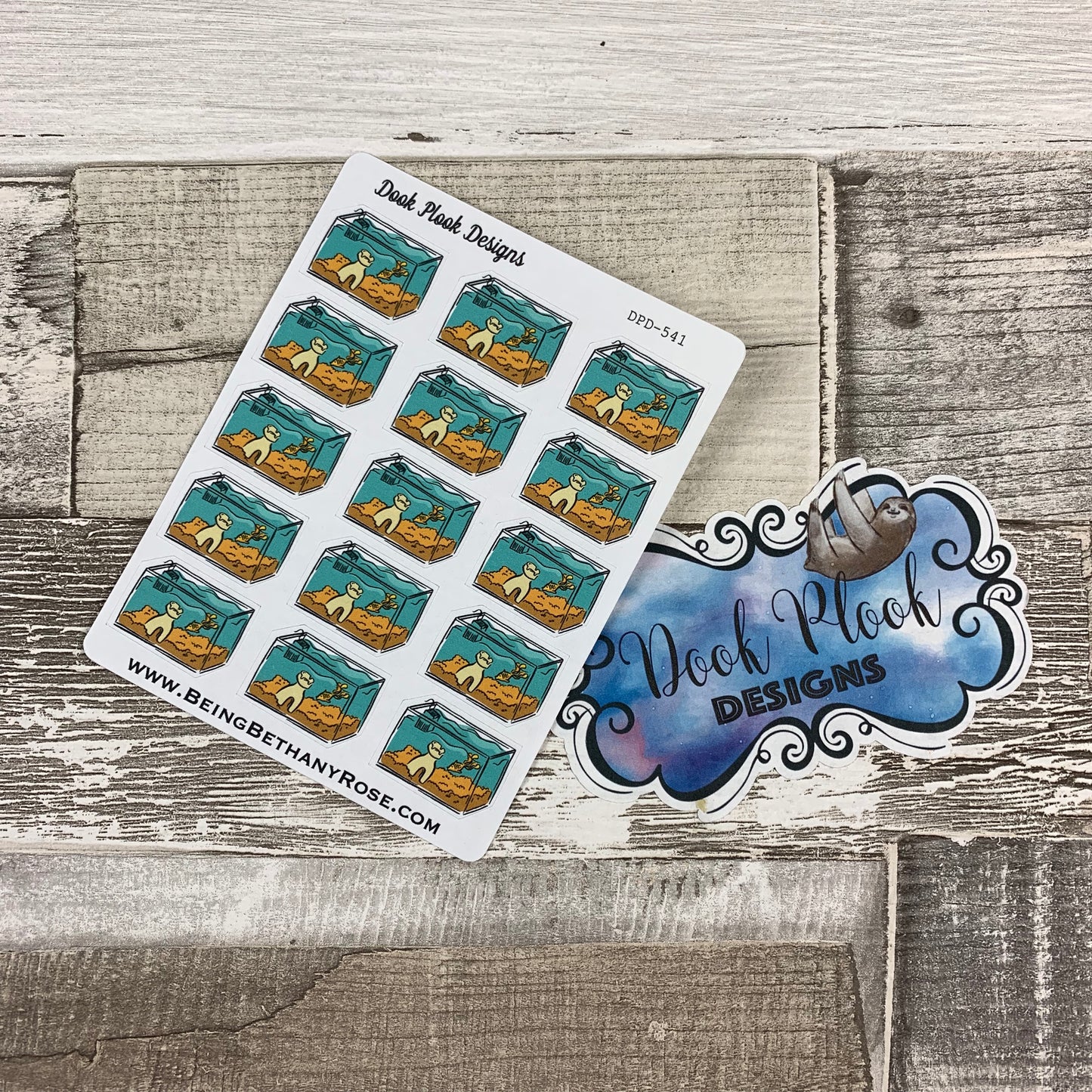 Fish tank stickers (DPD541)