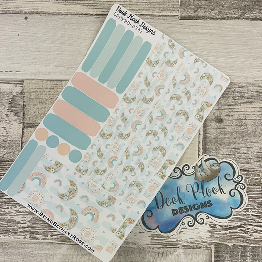 (0361) Passion Planner Daily stickers - Flower Arches