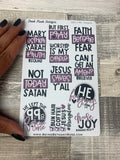 Bold faith stickers (DPD1780)