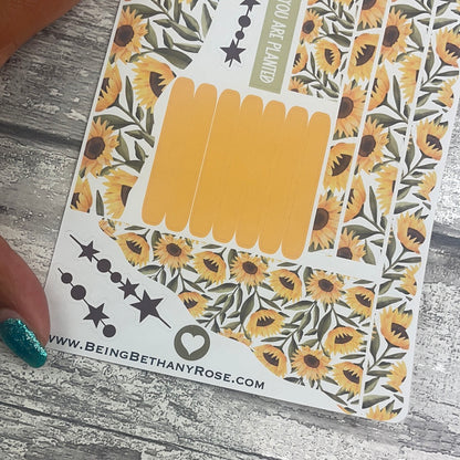 (0723) Passion Planner Daily Wave stickers - Ellen