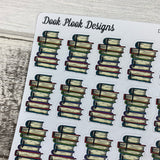 Book Stack stickers (DPD1312)