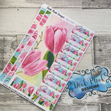 One sheet week medium passion planner stickers - Tulips (DPD2205)