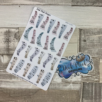 Music divider / header stickers  (DPD1191)