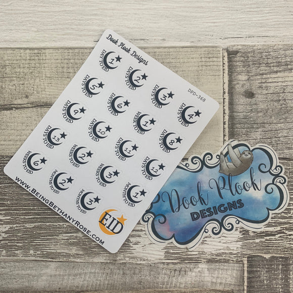 Countdown to Eid stickers (DPD368)