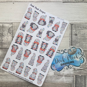 Colourful Stars Gonk Character Stickers Mixed (DPD2181)