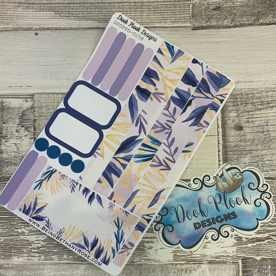 (0258) Passion Planner Daily stickers - Morning light