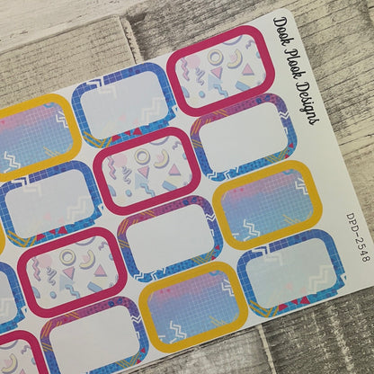 Romy half box stickers (DPD2548)