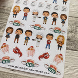 I'll be there for you stickers (DPD1473)