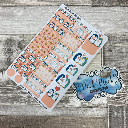 Penguin love stickers (DPD485)