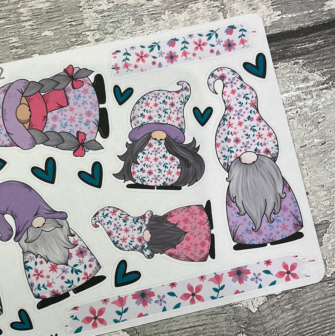 Pink Blossom Betty Gonk Stickers (TGS0252)