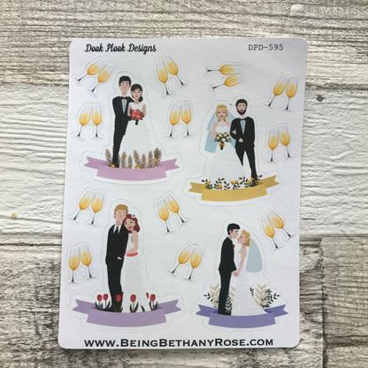 Wedding stickers (DPD595)