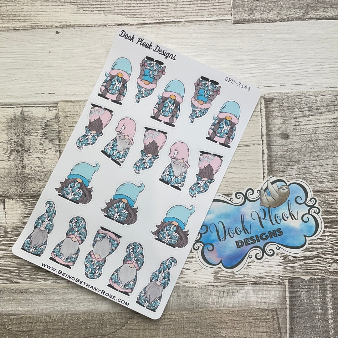 Pink Mint Gonk Character Stickers Mixed (DPD-2144)