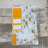 (0136) Passion Planner Daily stickers - Daisy
