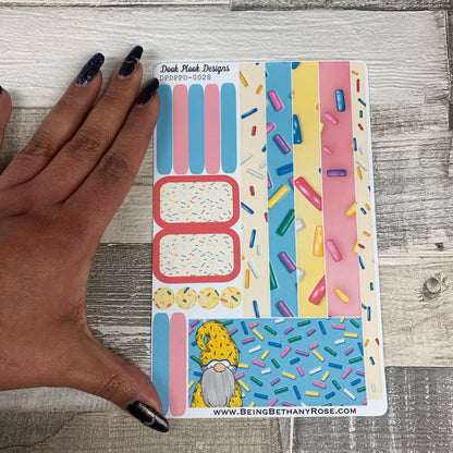 (0028) Passion Planner Daily stickers - Sprinkles
