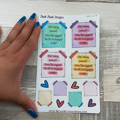 Colourful Motivational stickers (DPD2178)