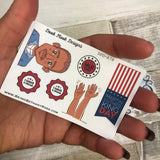 Martin Luther King Day stickers (Small Sampler Size) A78
