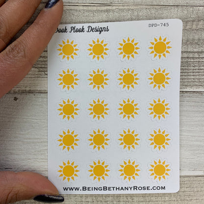 Sunshine stickers (DPD745)