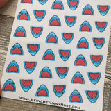 Shark Week / Period stickers (DPD2054)