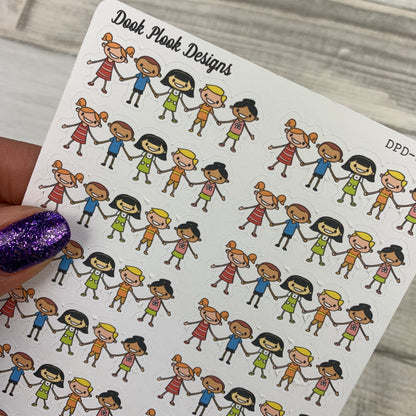 Children / friends / playdate stickers (DPD861)