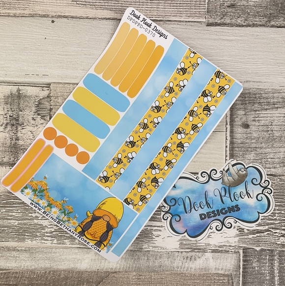 (0370) Passion Planner Daily stickers - Cute Bee