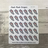 Trainer stickers for Erin Condren, Plum Paper, Filofax, Kikki K (DPD 829)