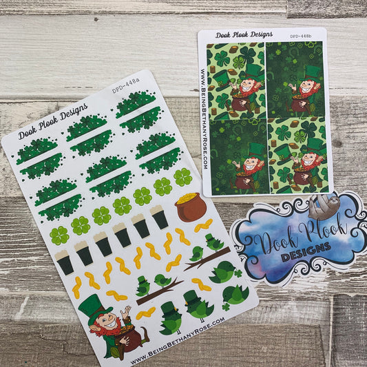 St Patrick's week sticker set (DPD448)