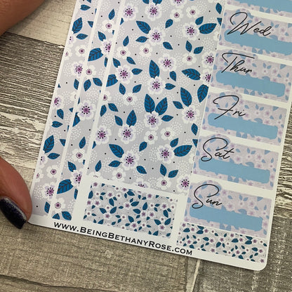 One sheet week planner stickers - Daphne (DPD2405)