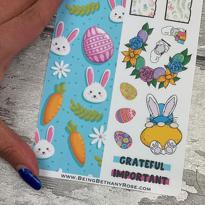 Easter Ellie Strips Journal planner stickers (DPD2907)