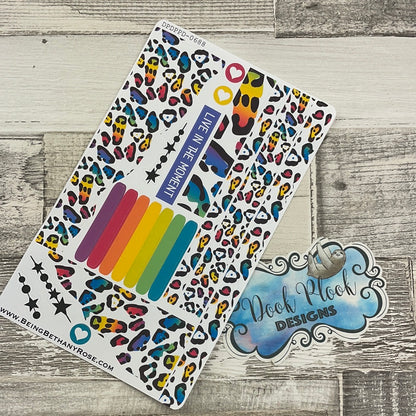 (0688) Passion Planner Daily Wave stickers - Hallie Bold
