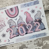 Happy New Year 2022 Gonk Stickers (TGS0142)