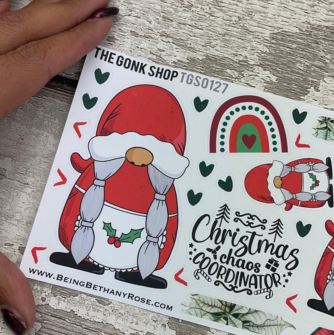 Mrs Claus Gretel Gonk Stickers (TGS0127)