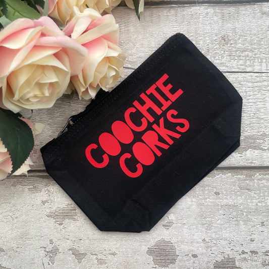 Coochie Corks  - Tampon, pad, sanitary bag / Period Pouch