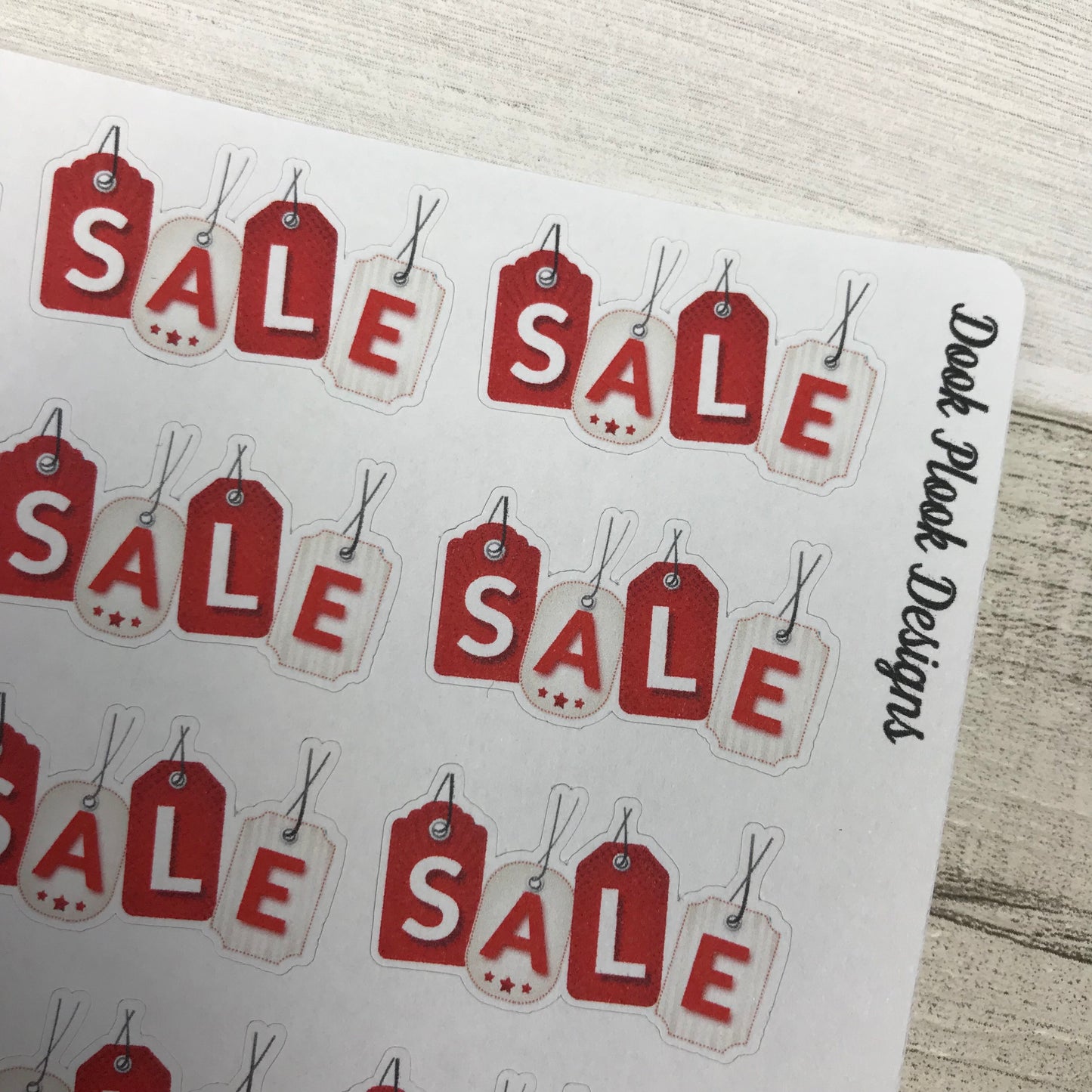 Shopping sale stickers (DPD730)