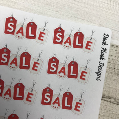 Shopping sale stickers (DPD730)