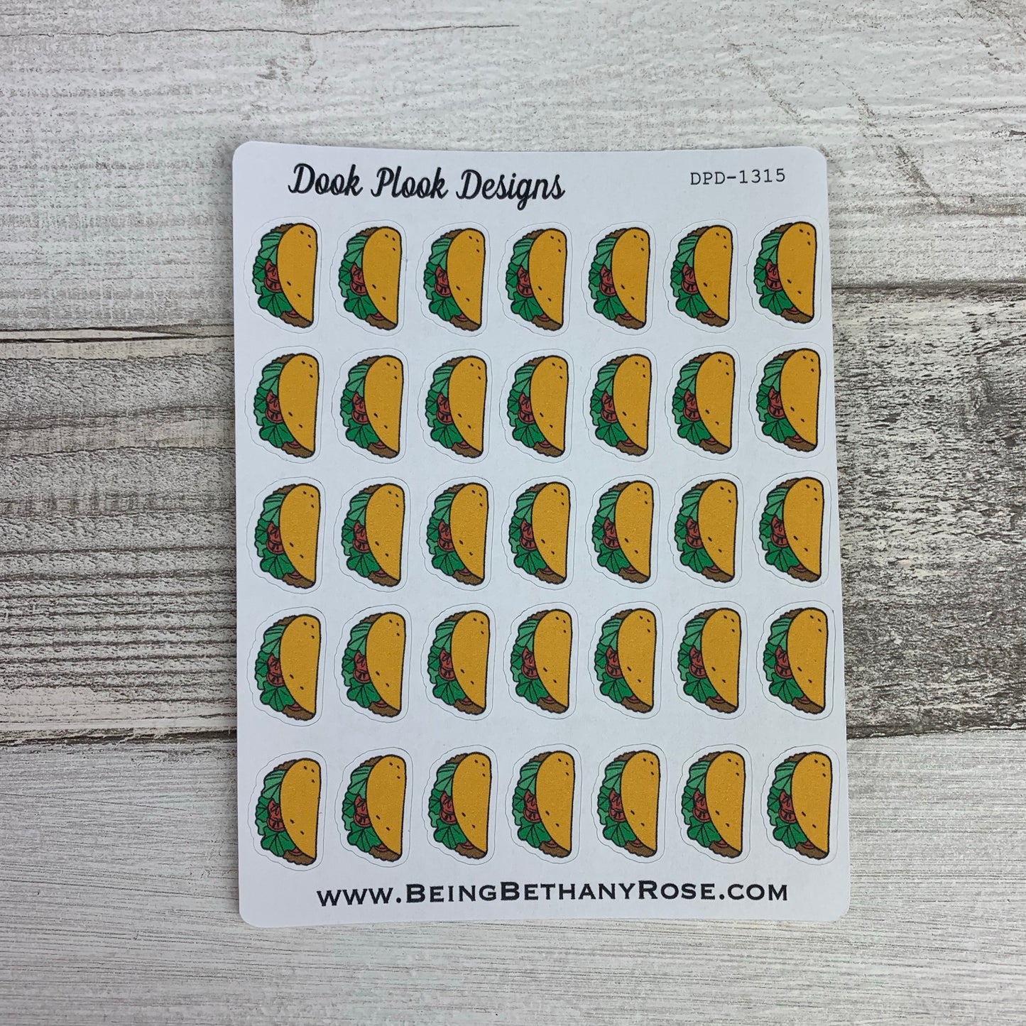 Taco stickers (DPD1315)