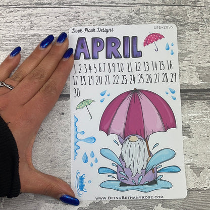 April Showers planner stickers (DPD2895)