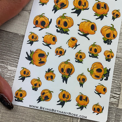 Cute Pumkin Man stickers (DPD2299)