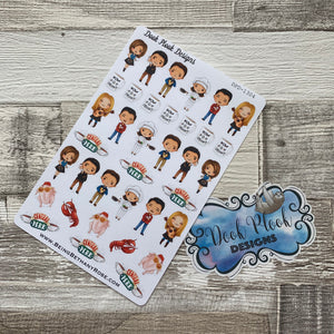 I'll be there for you stickers (DPD1473)