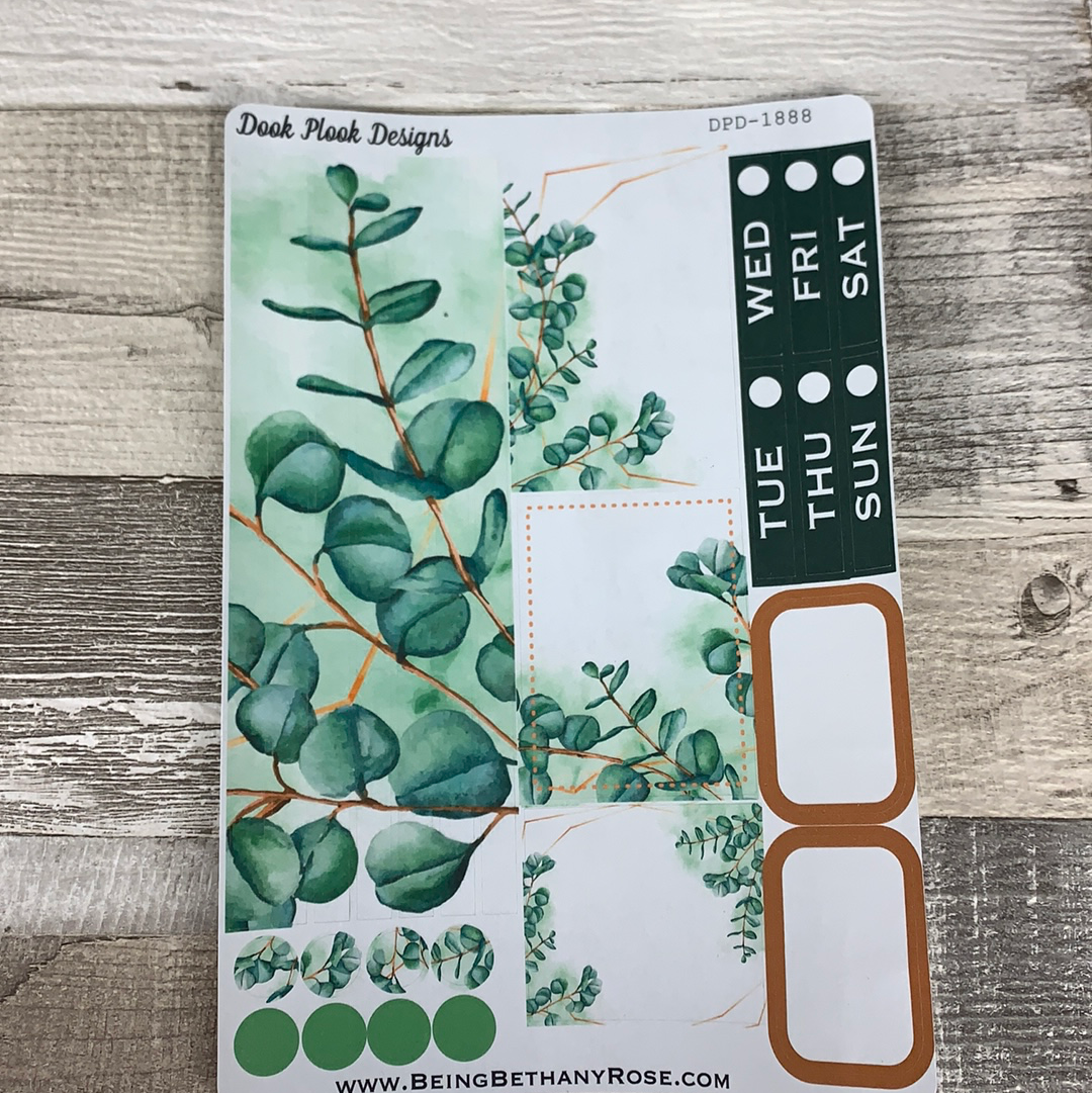 Green Vine Passion Planner Week Kit (DPD1888)