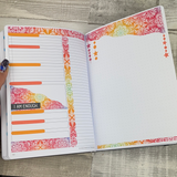 (0351) Passion Planner Daily Wave stickers - Rainbow Mandala