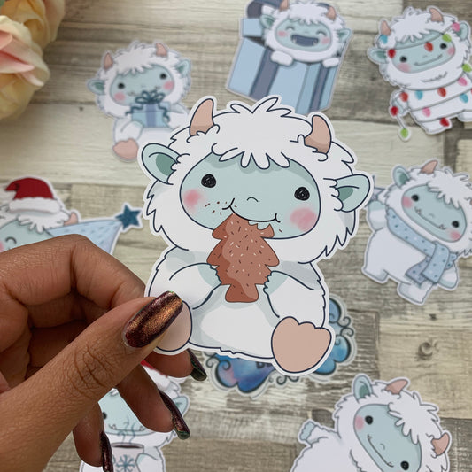 Yeti (cookie) Die cut